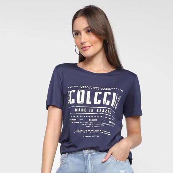 Camiseta Dafiti Roupas Femininas Blusas Blusa Colcci Feminina