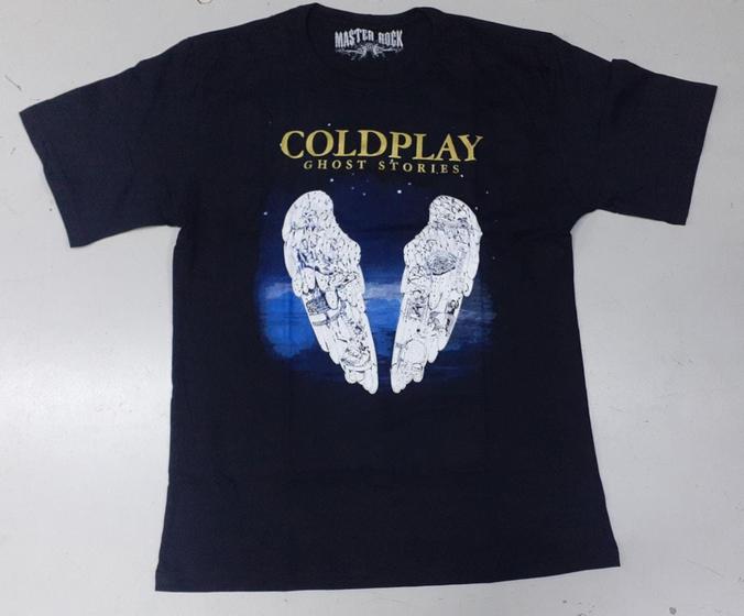 Imagem de Camiseta Coldplay Ghost Stories Preto Banda Rock Indie Pop MR349 RCH