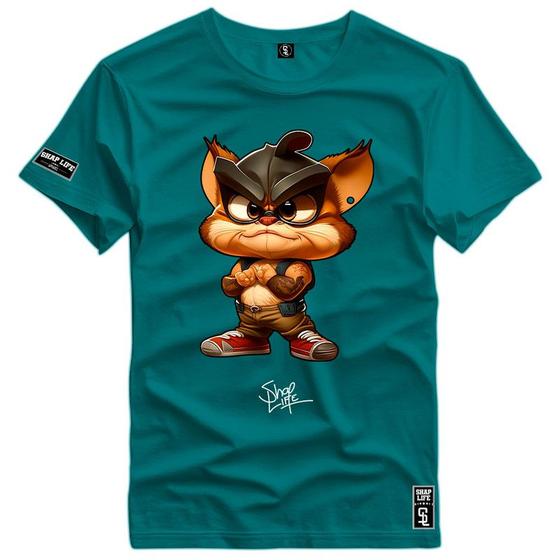 Imagem de Camiseta Coleção Cartoons Tasmânia Gangster Shap Life