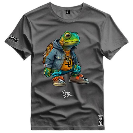 Imagem de Camiseta Coleção Crazy Animals Tartaruga Maycon Shap Life