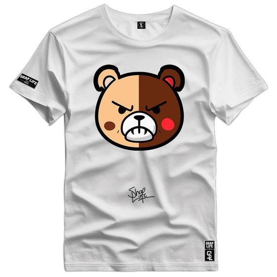 Imagem de Camiseta Coleção Little Bears Urso Angry Sad Shap Life