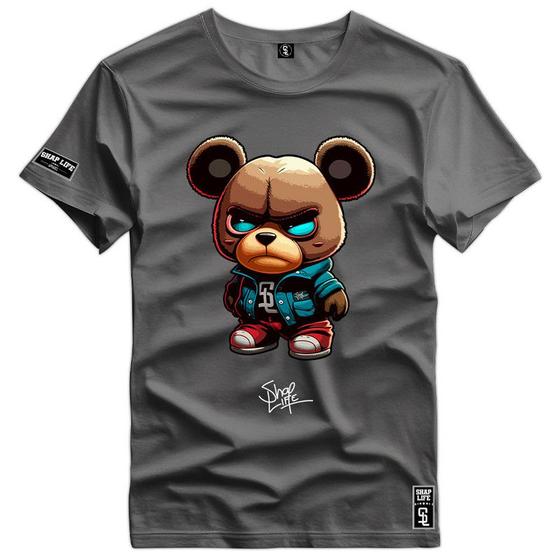 Imagem de Camiseta Coleção Little Bears Urso Bad Braw Shap Life