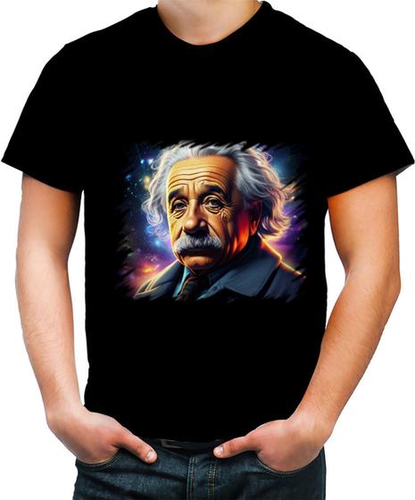 Imagem de Camiseta Colorida Albert Einstein Físico Brilhante Gênio 6