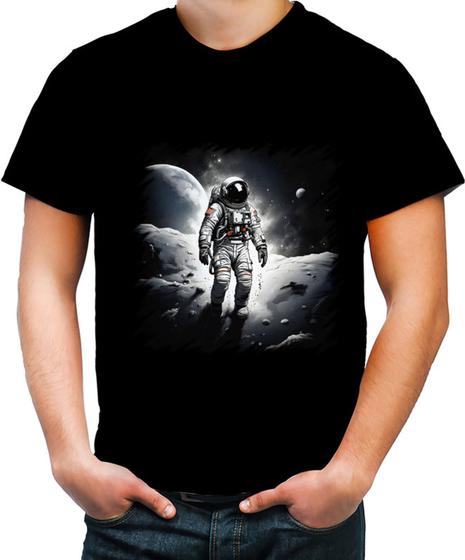 Imagem de Camiseta Colorida Astronauta Espaço Espacial Estrelas 4