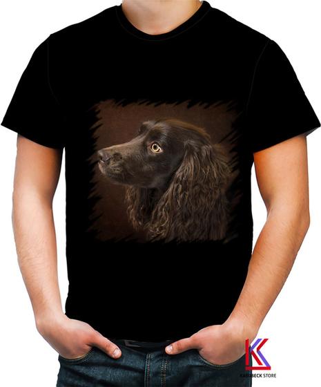 Imagem de Camiseta Colorida Cachorro Boykin Spaniel Marrom Fofo 1
