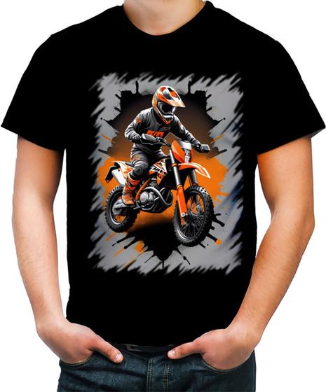 Imagem de Camiseta Colorida de Motocross Moto Adrenalina 2