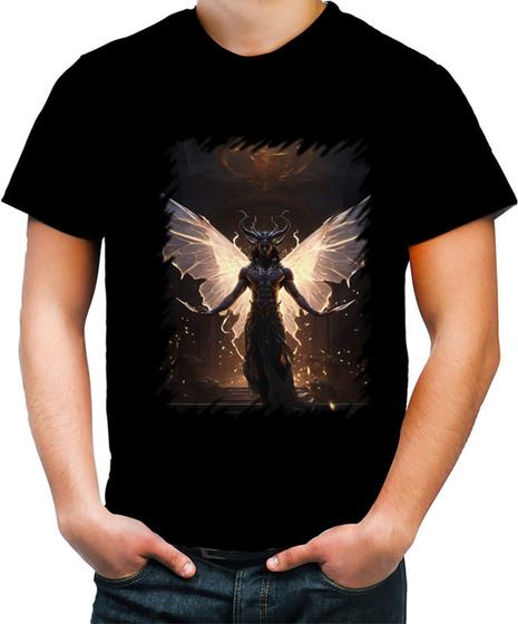 Imagem de Camiseta Colorida Incubus Demônio do Sono Mitologia 6