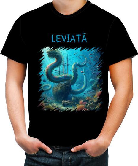 Imagem de Camiseta Colorida Leviatã Leviathan Monstro Marinho 4