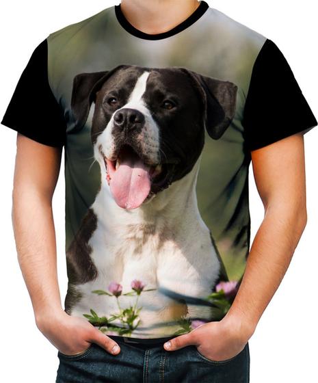 Imagem de Camiseta Colorida Olhar Canino Cão Cachorro Doguíneo 7