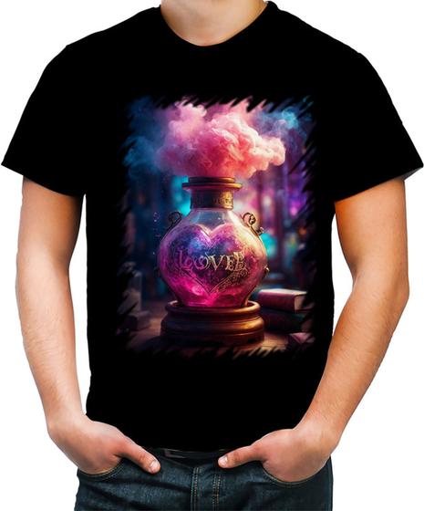 Imagem de Camiseta Colorida Poção do Amor Magia 2