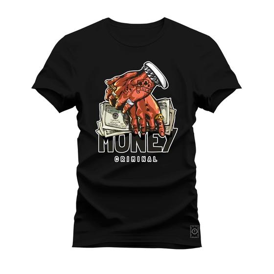 Imagem de Camiseta Confortável Premium Estampada Money Luck