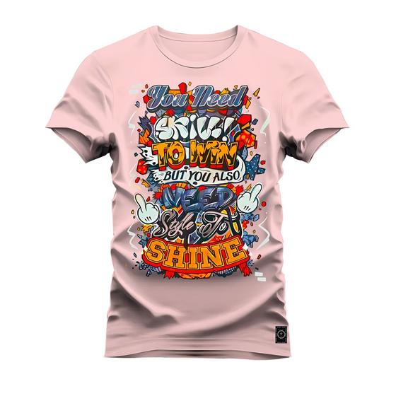 Imagem de Camiseta Confortável Premium Macia Skill To Win