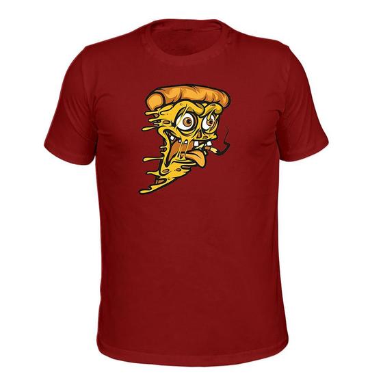 Imagem de Camiseta Confortável Tecido Macio Pizza Mau