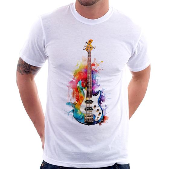 Imagem de Camiseta Contra Baixo Watercolor - Foca na Moda