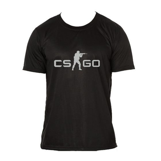 Imagem de Camiseta Counter Strike Infantil Juvenil Preta 