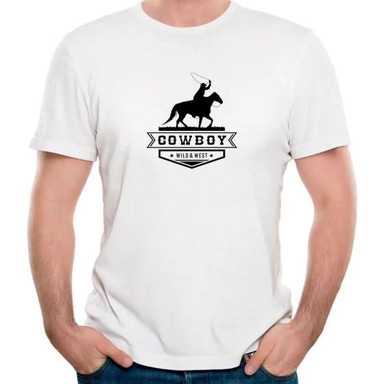 Imagem de Camiseta cowboy wild west velho oeste vaqueiro cavalo