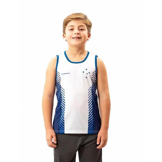 Imagem de Camiseta Cruzeiro Found Regata Infantil Oficial