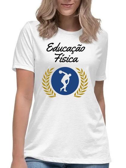 Imagem de Camiseta curso educação física faculdade profissão camisa