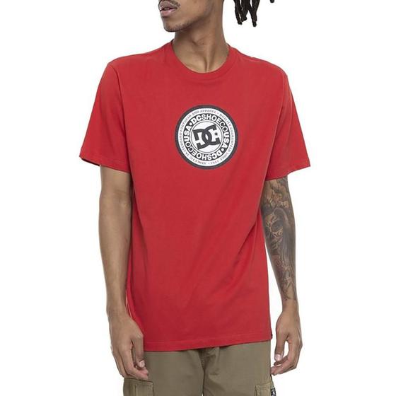 Imagem de Camiseta DC Shoes Circle Star Masculina Vermelho