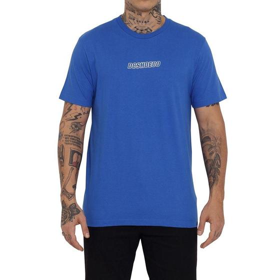 Imagem de Camiseta DC Shoes Downnig Masculina Azul