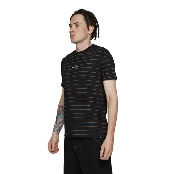 Imagem de Camiseta dc shoes especial lowstate stripe - preta