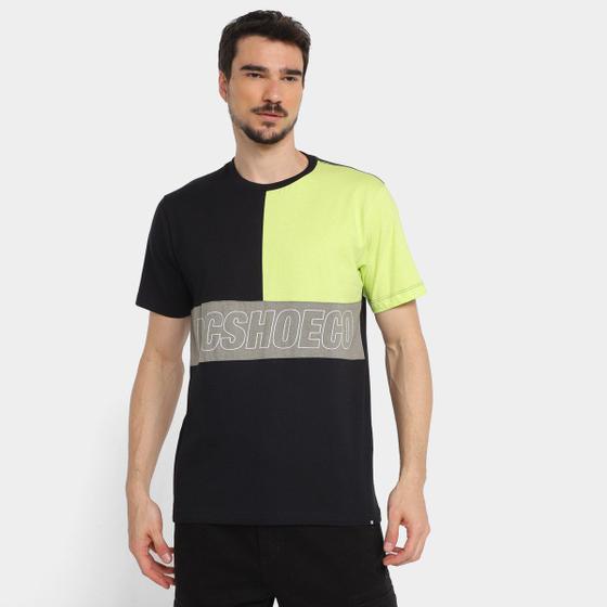 Imagem de Camiseta Dc Shoes Geo Neon Cut Masculina