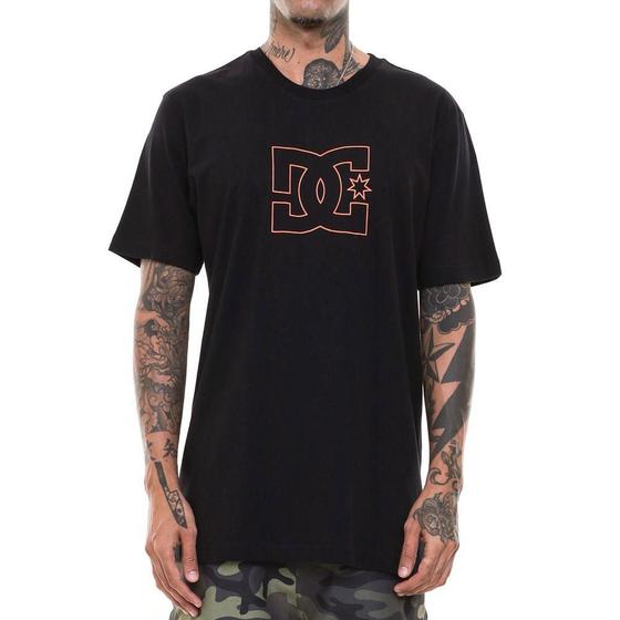 Imagem de Camiseta DC Shoes Outline Star Masculina Preto