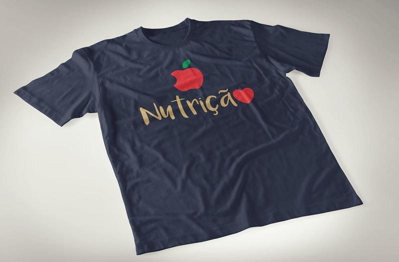 Imagem de Camiseta De Algodão Profissão faculdade Nutrição