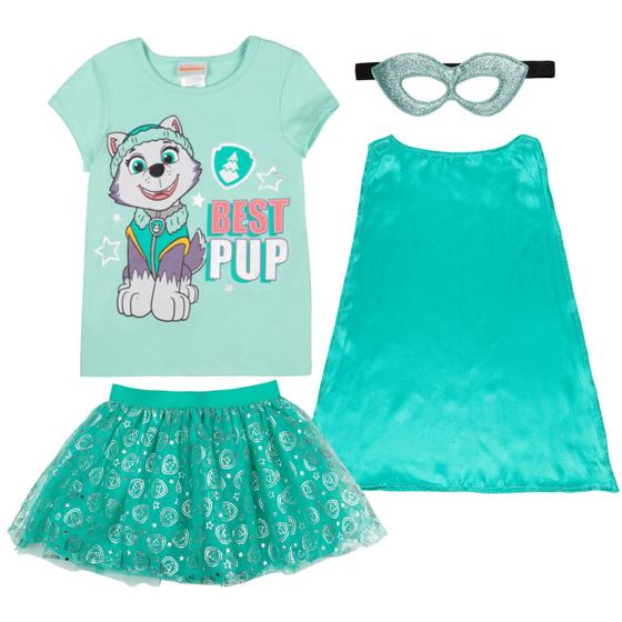 Imagem de Camiseta de fantasia Paw Patrol Everest para meninas com más