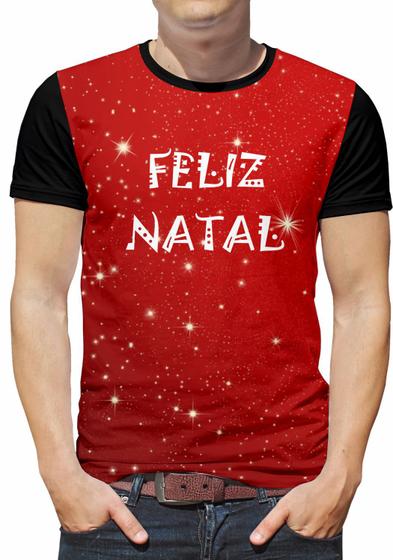 Imagem de Camiseta de Feliz Natal Masculina Merry Christmas Infantil 1