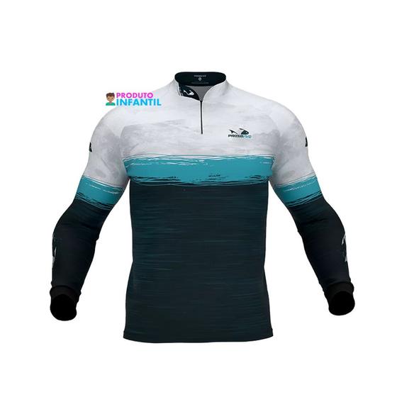 Imagem de Camiseta de Pesca Infantil Presa Viva com Proteção Solar UV30+ PV 06