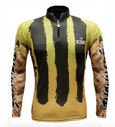 Imagem de Camiseta De Pesca King Proteção Solar Uv Kff615 Tucunare