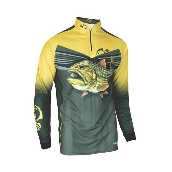 Imagem de Camiseta de Pesca Proteção Solar Faca na Rede EVO - Dourado 2019/2020