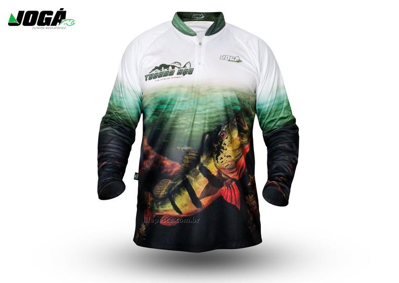 Imagem de Camiseta de Pesca Proteção Solar UV 50+ Jogá - Tucunaré Açu