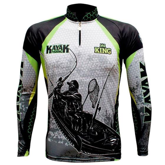 Camiseta de pesca sublimada king brasil manga longa - kayak kff616 Menor preço em Camiseta de pesca sublimada king brasil manga longa - kayak kff616