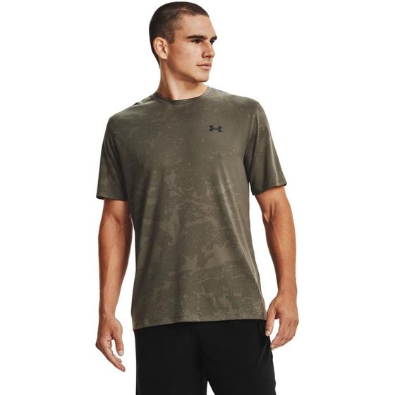 Camiseta de Treino Masculina Under Armour Vent Camo SS Camisa e