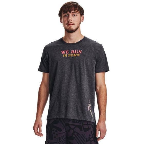 Imagem de Camiseta de Treino Masculina Under Armour We Run In Peace