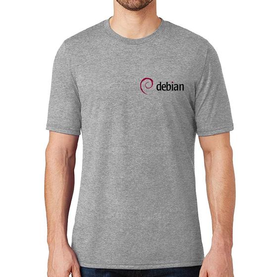 Imagem de Camiseta Debian Linux - Foca na Moda