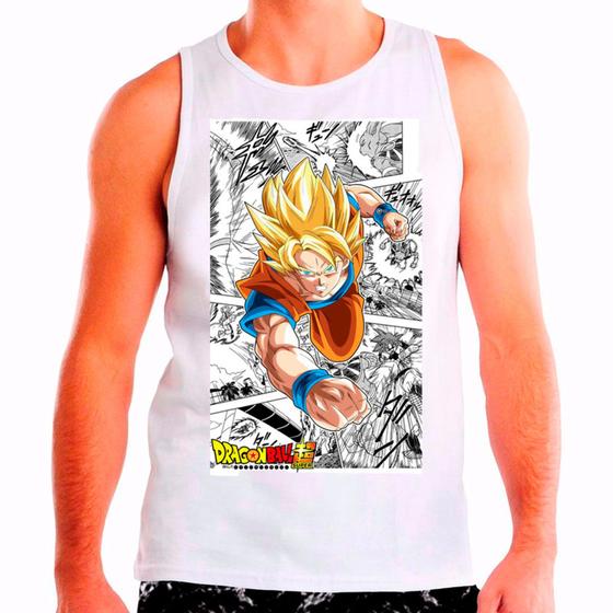 Imagem de Camiseta Desenho Anime Dragon Ball Z Luta Masculina 06