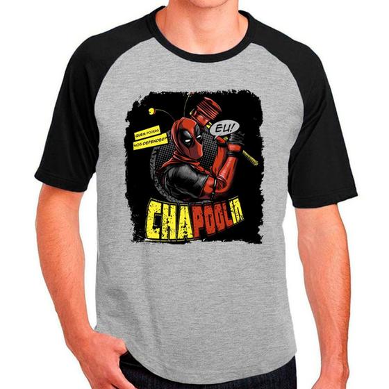 Imagem de Camiseta desenho chapolin chaves cinza masculina01