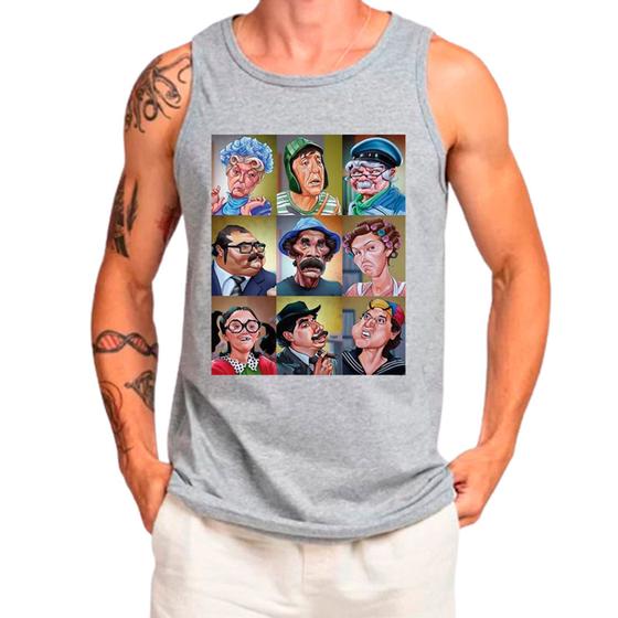 Imagem de Camiseta Desenho Chaves Chapolin Chiquinha Kiko Masculina 13