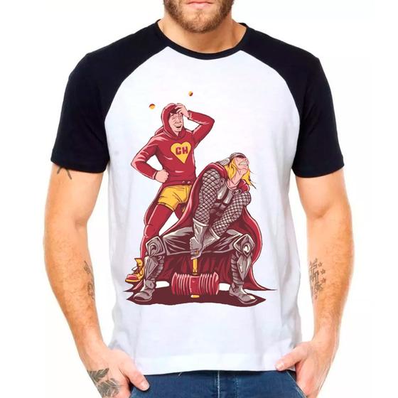 Imagem de Camiseta desenho chaves chapolin masculina02