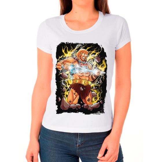 Imagem de Camiseta Desenho He-man Feminina19