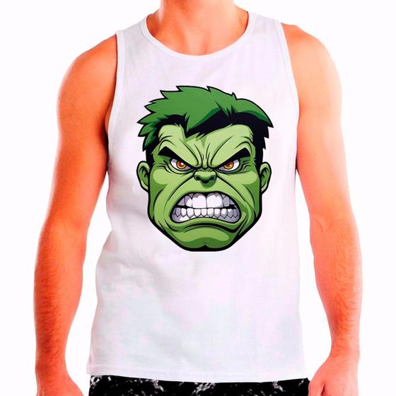 Imagem de Camiseta Desenho Hulk Herói Quadrinhos Masculina 06