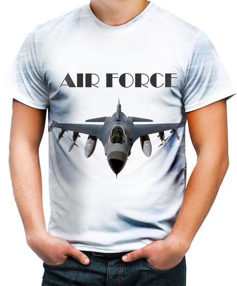 Imagem de Camiseta Desgaste Aeronáutica Caça Força Aérea Jet 1