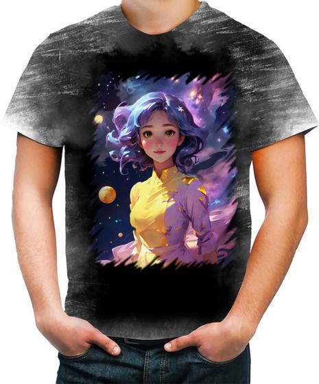 Imagem de Camiseta Desgaste Bailarina Espacial Dança 3