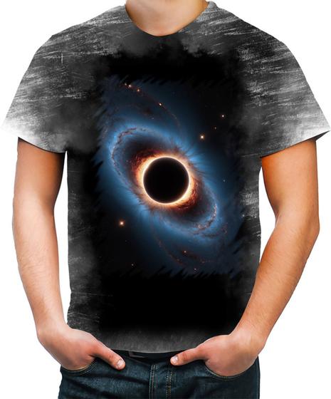 Imagem de Camiseta Desgaste Buraco Negro Gravidade Espaço 13