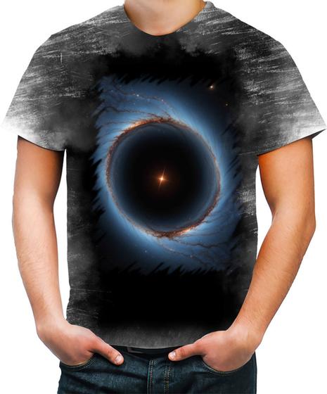 Imagem de Camiseta Desgaste Buraco Negro Gravidade Espaço 17