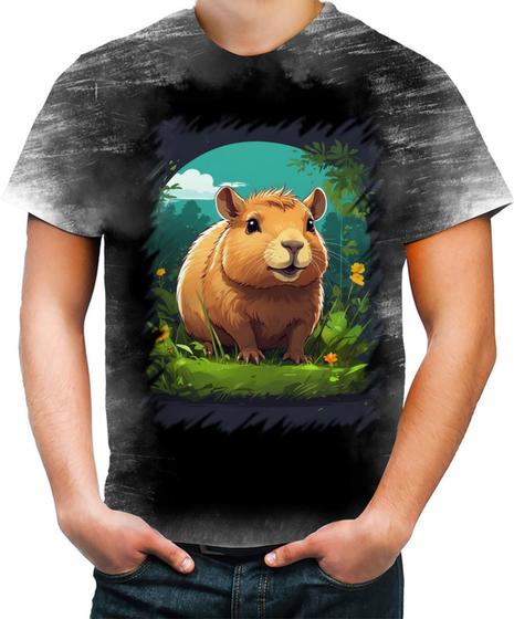 Imagem de Camiseta Desgaste Capivara do Bem Animalzinho 12