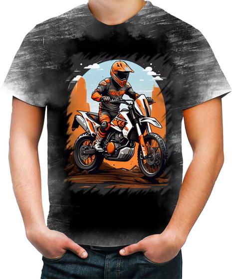 Imagem de Camiseta Desgaste de Motocross Moto Adrenalina 3